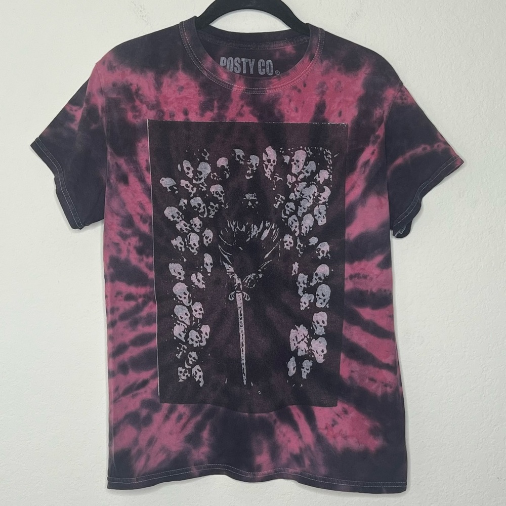 Posty Co Post Malone Hollywood’s Bleeding Tour Tie Dye Unisex T-Shirt